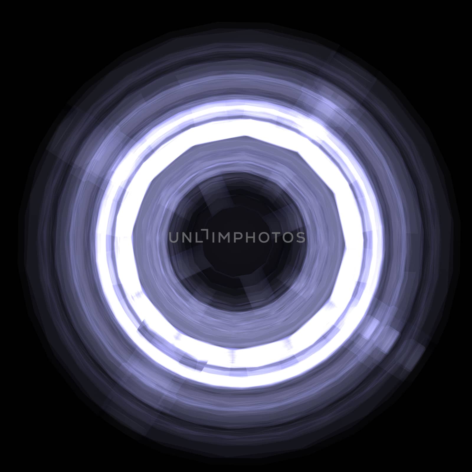 Abstract glowing circle. Design element by cherezoff