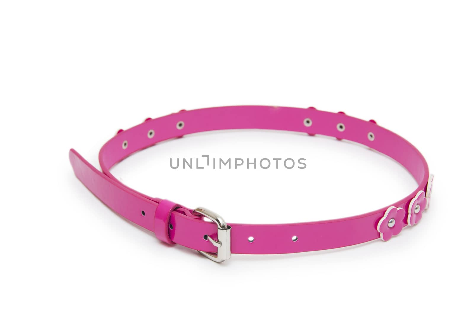 belt pink color isolated by cocoo