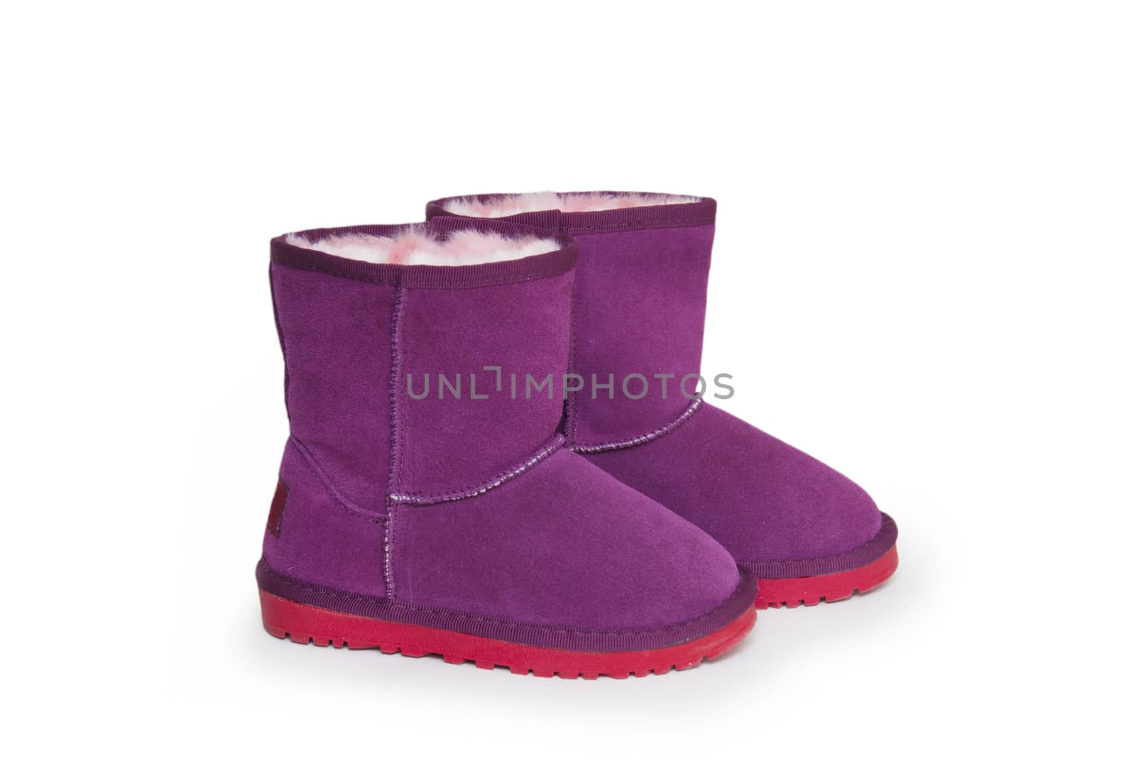 winter boots isolated on white background  by cocoo