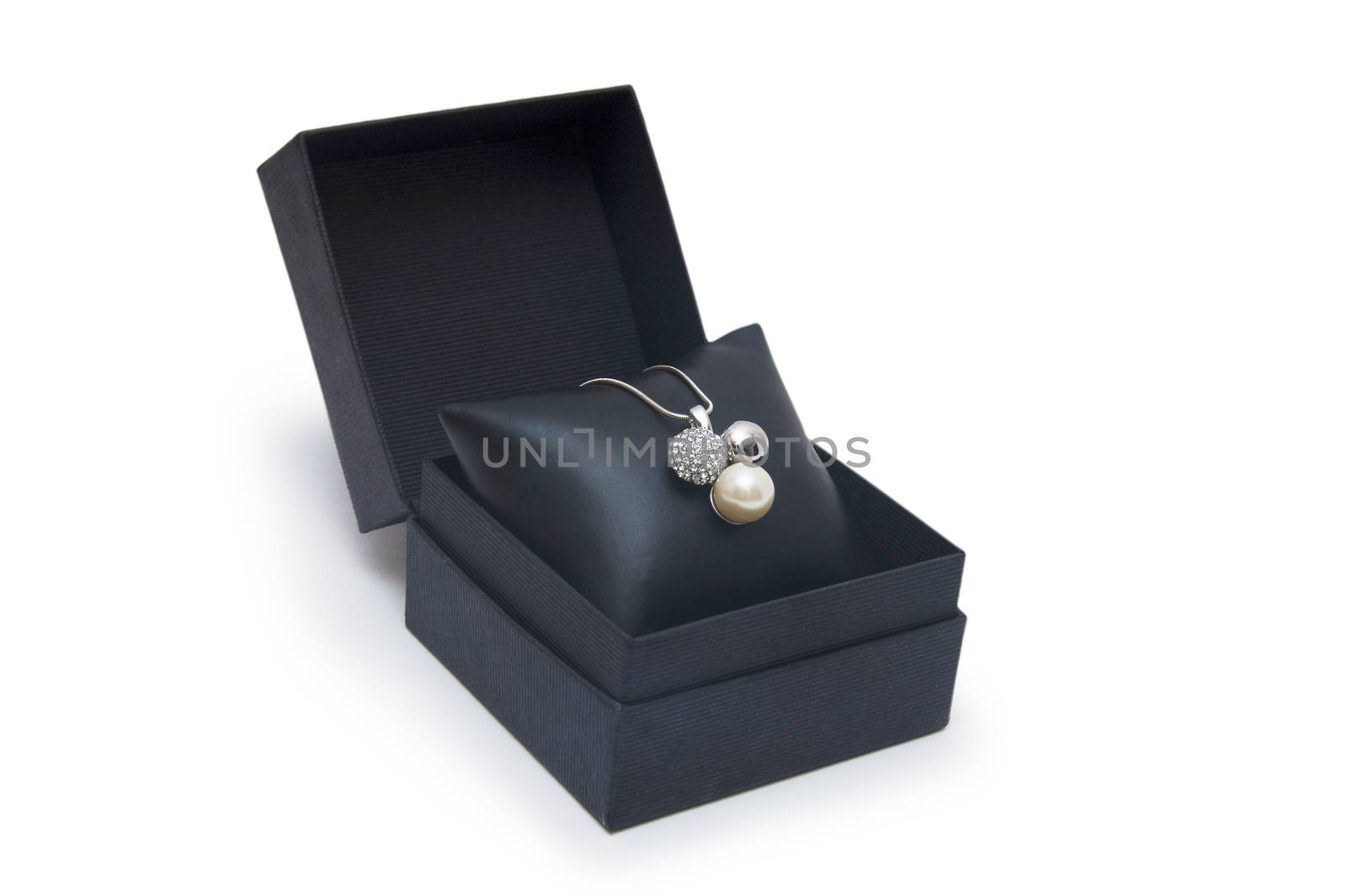 Luxury necklace in box