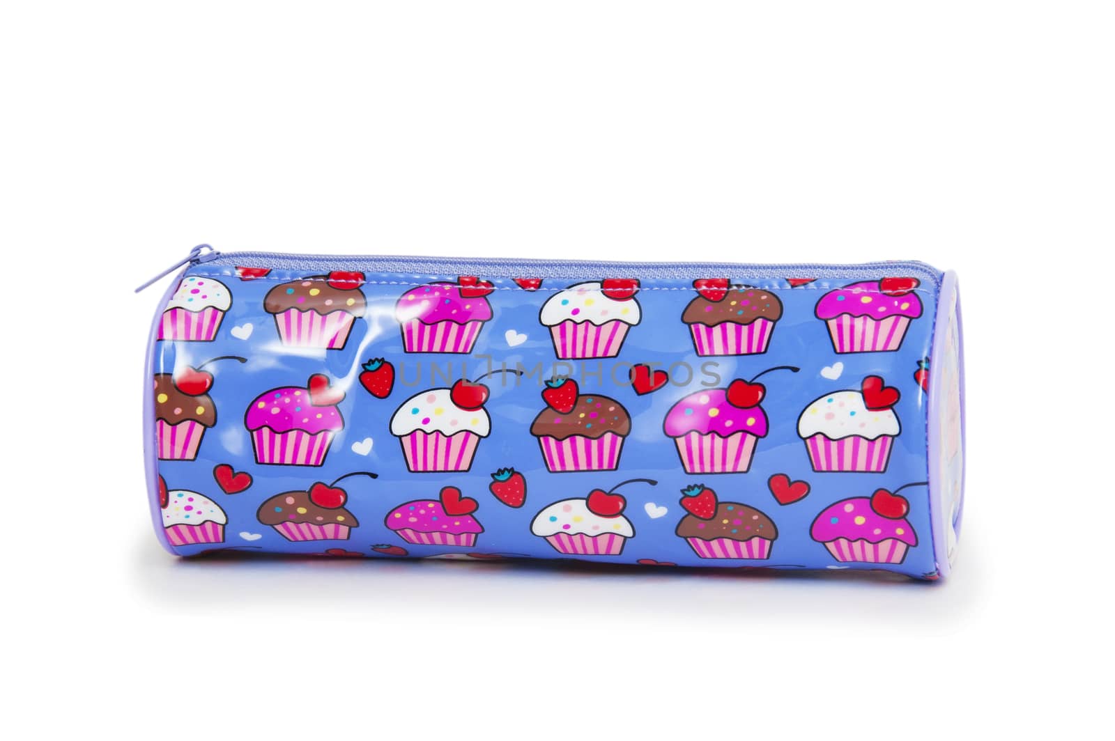 A pencil case isolated against a white background by cocoo