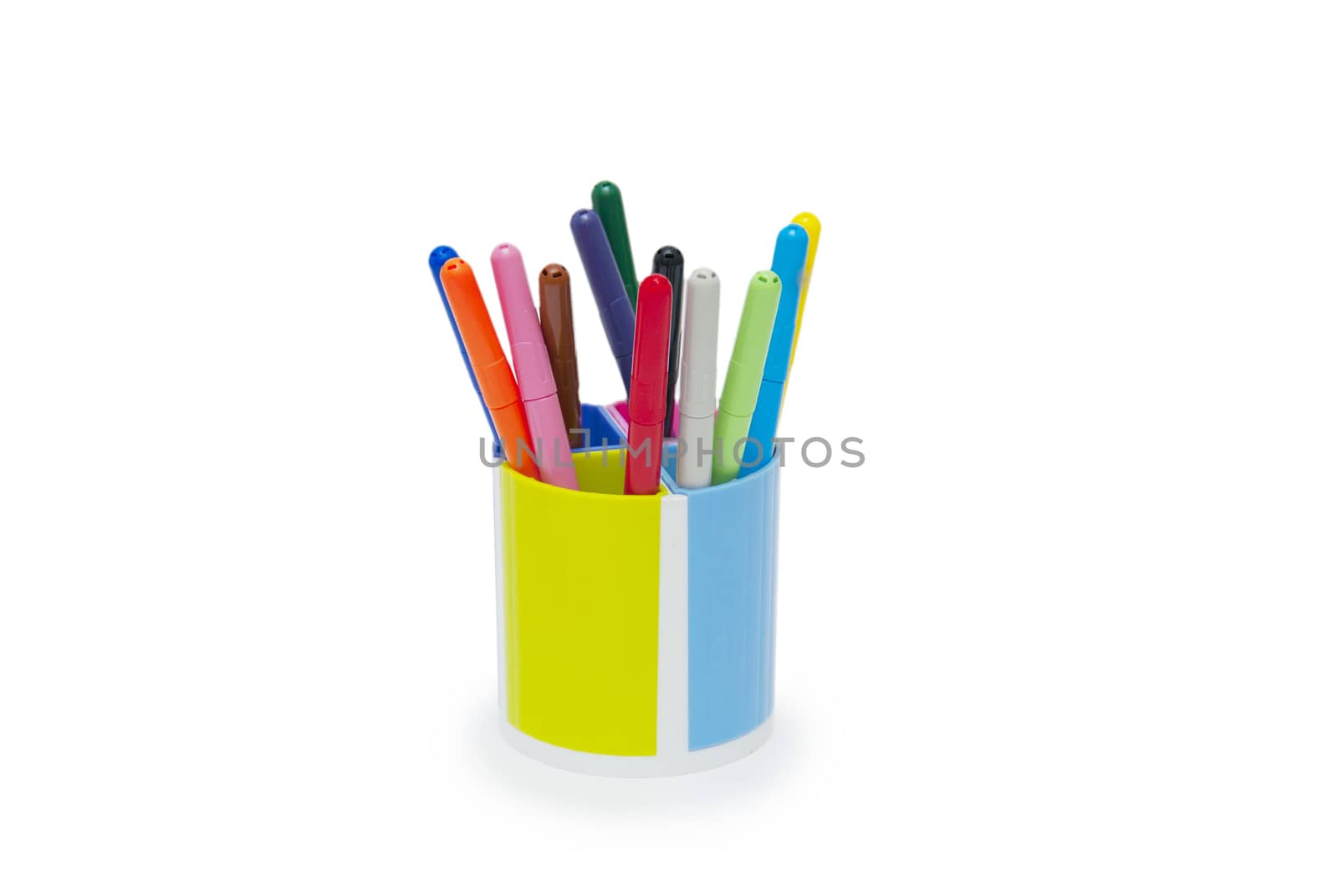 selection of markers in pencil holder  by cocoo