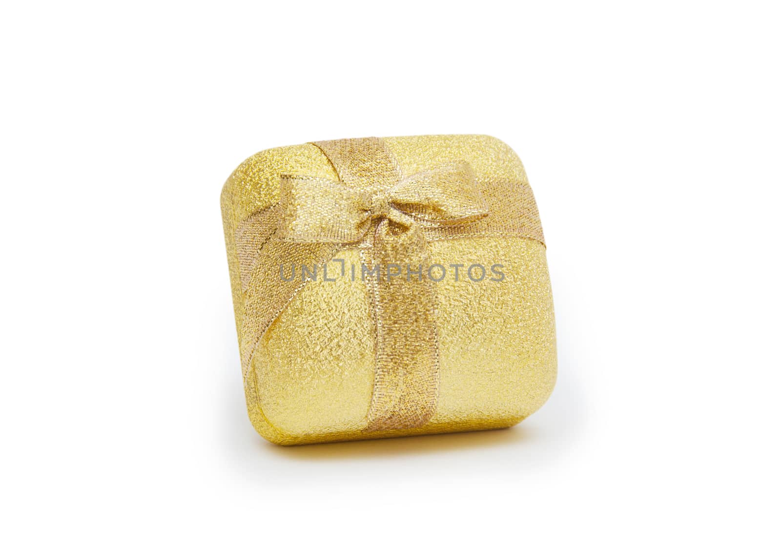 Gift Box Isolated On White Background 