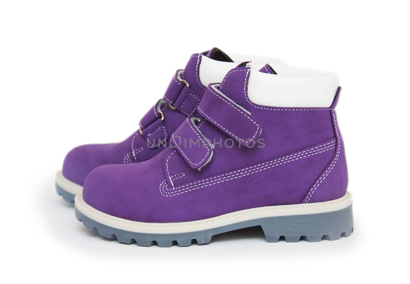 Purple children`s boots 