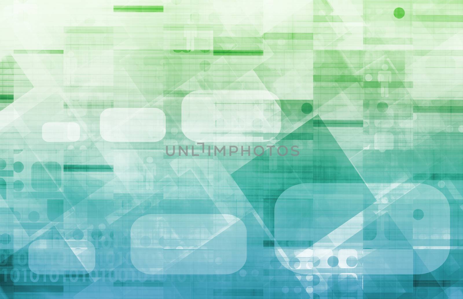 Medical Technology Background as a Art Concept