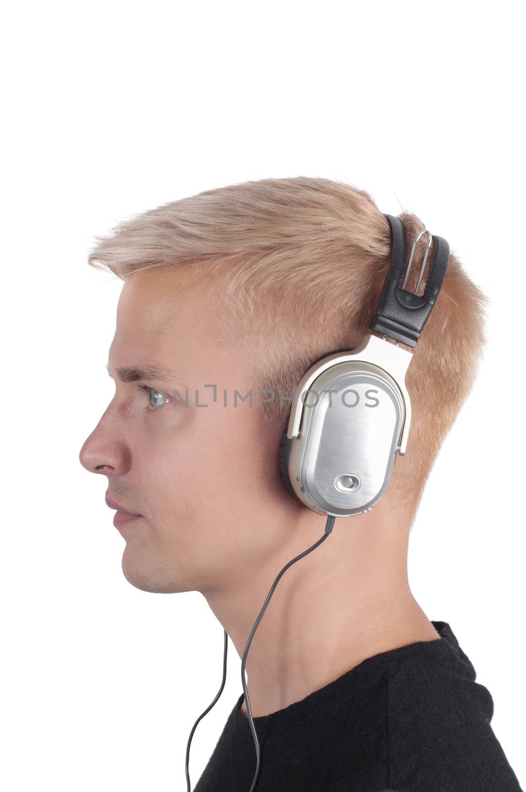 Guy in headphones, photo in profile by anytka