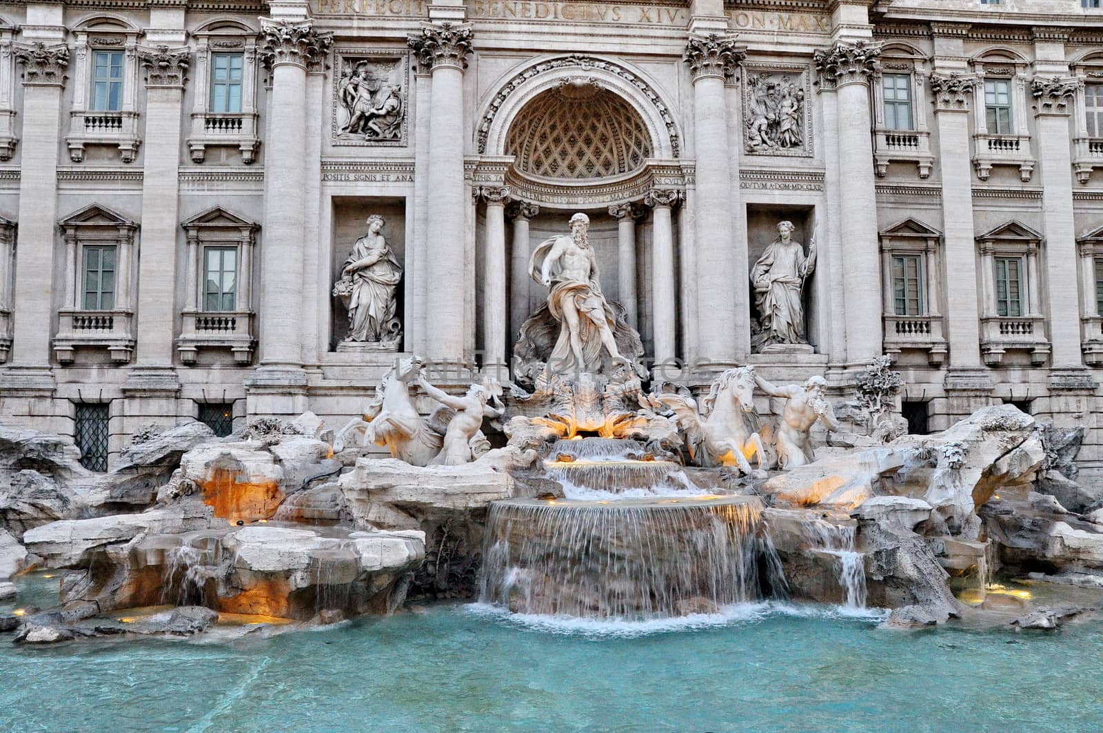 Trevi fountain in Rome