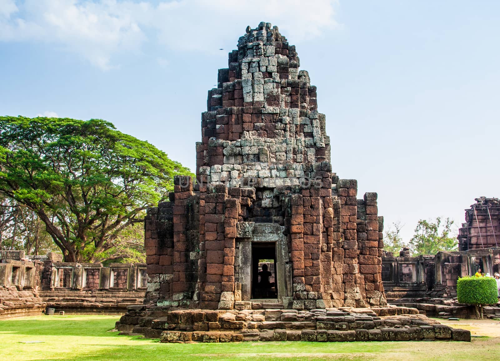 Phimai castle,historical architecture of Thailand by yanukit