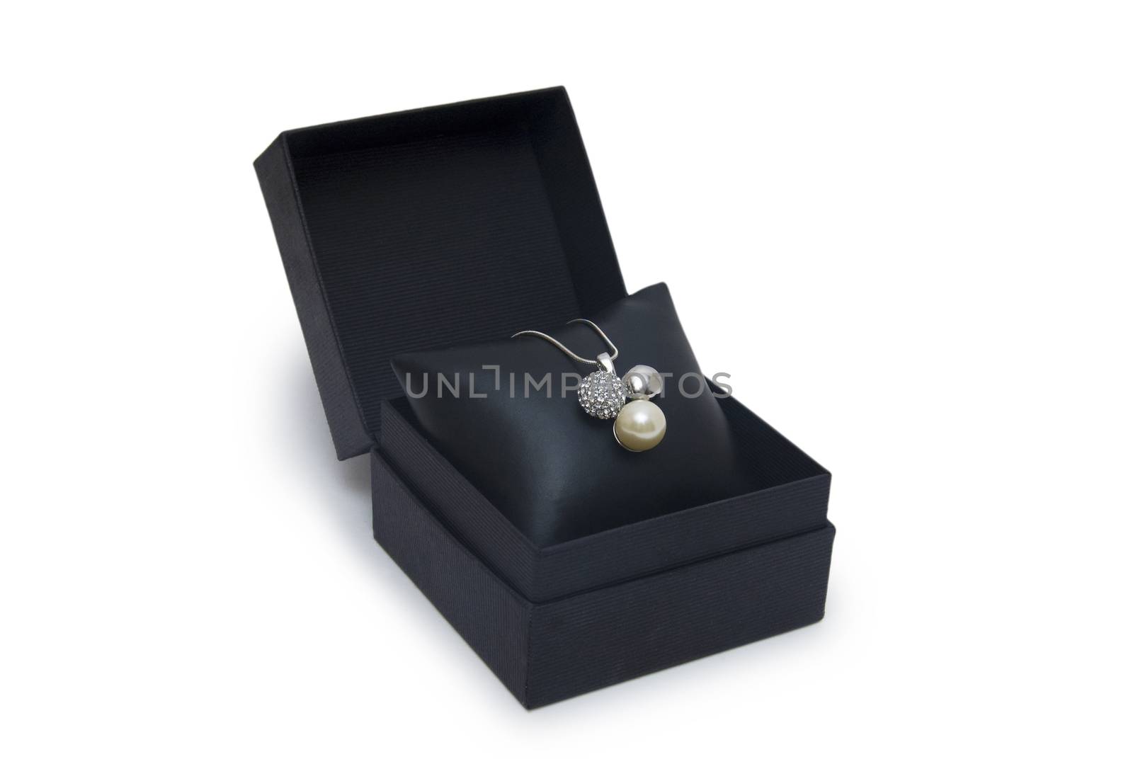 Luxury necklace in box