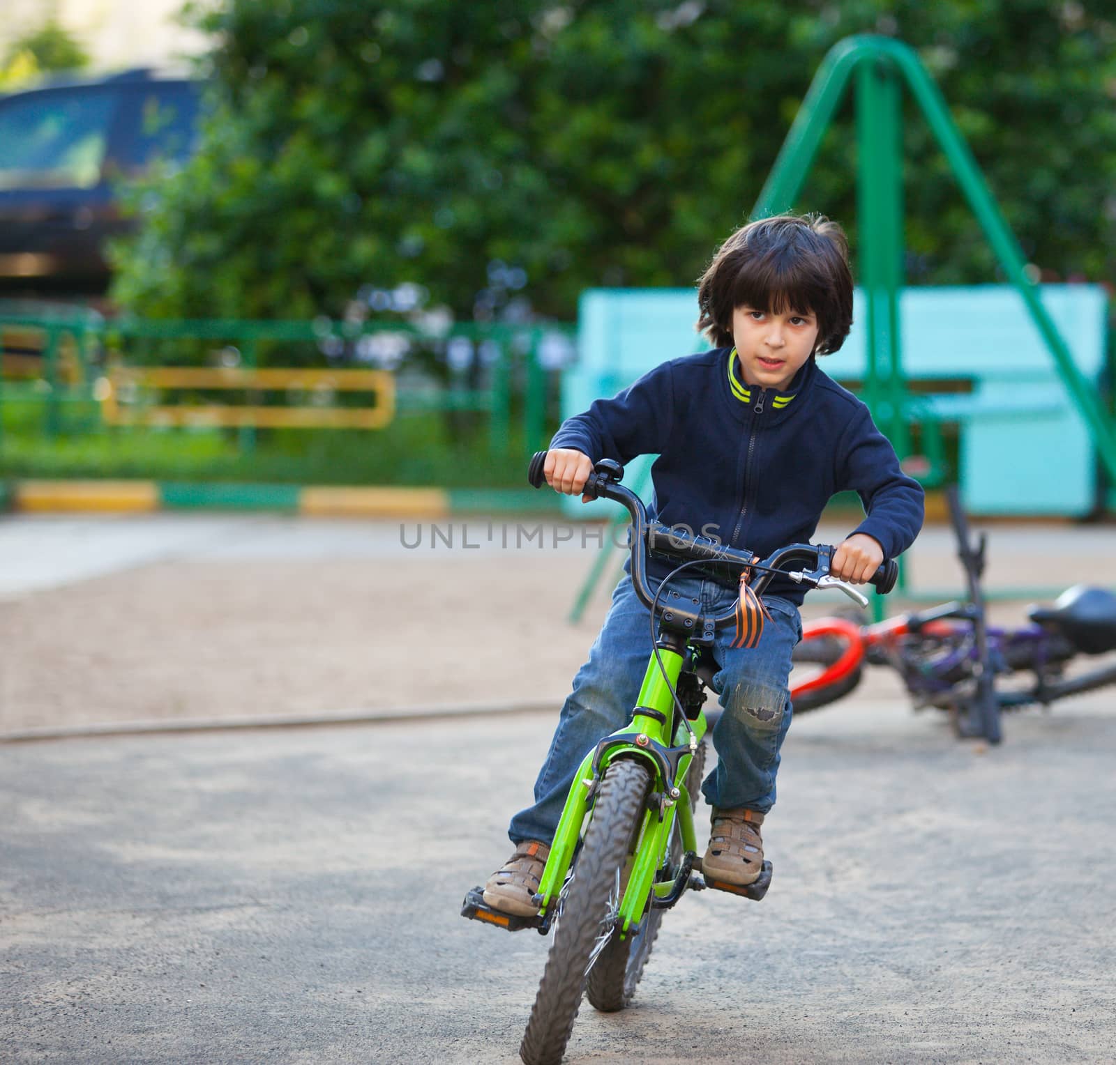 boy on bike by Astroid