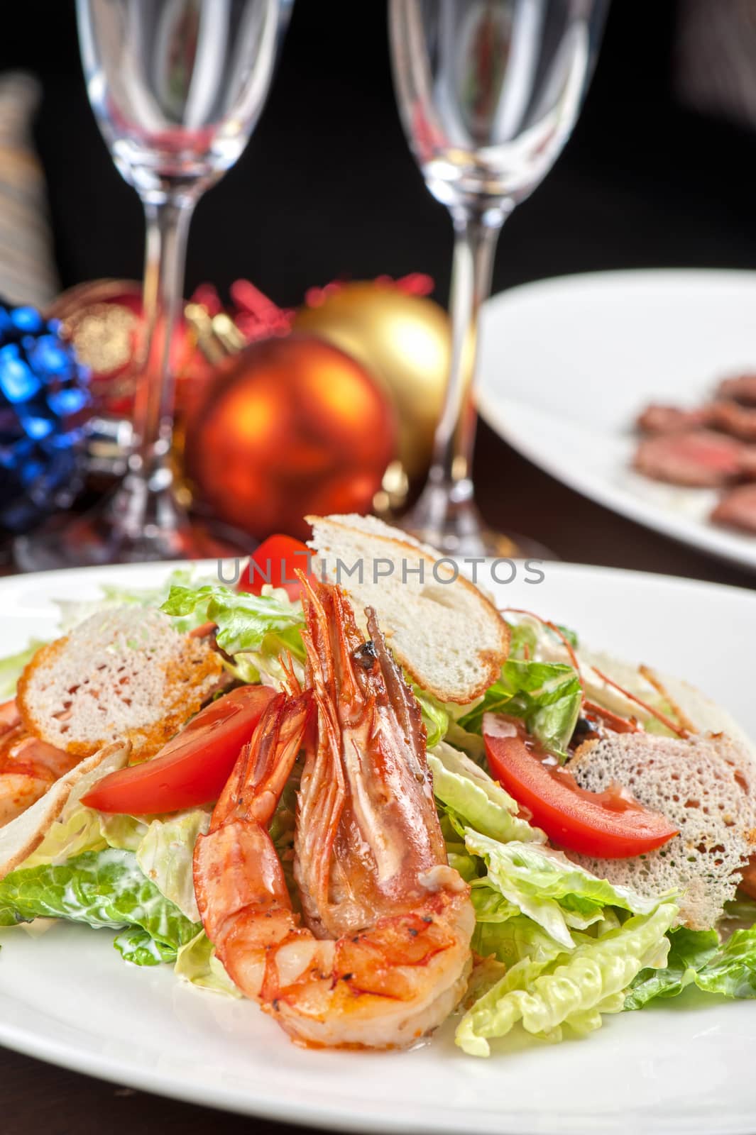 Tasty shrimp salad by rusak