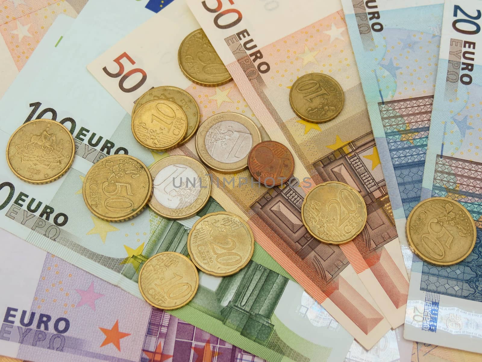 Euro (EUR) banknotes and coins - legal tender of the European Union