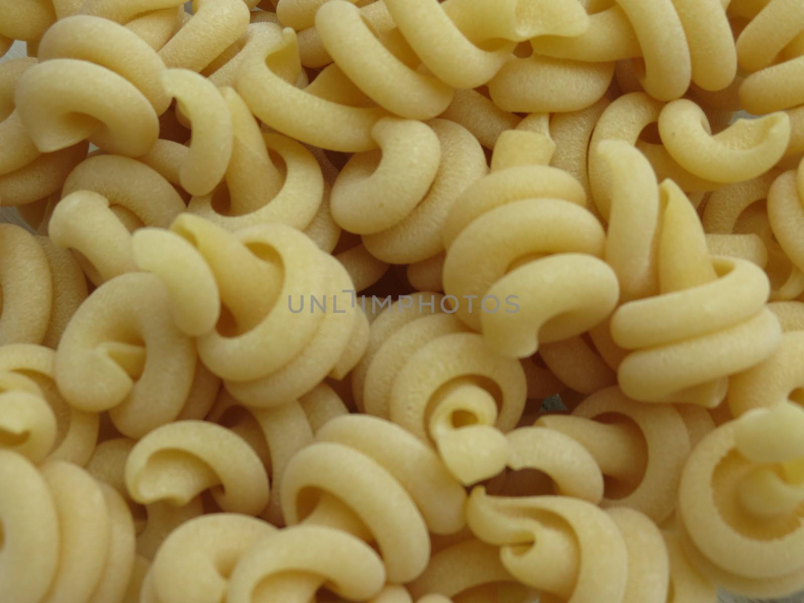 Detail of Macaroni pasta useful as a background