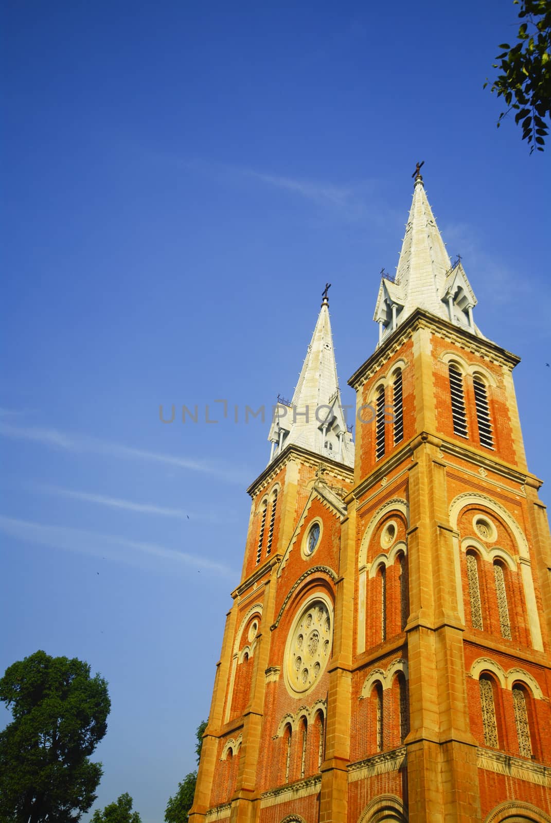 cathedral in Ho Chi Minh City, Vietnam