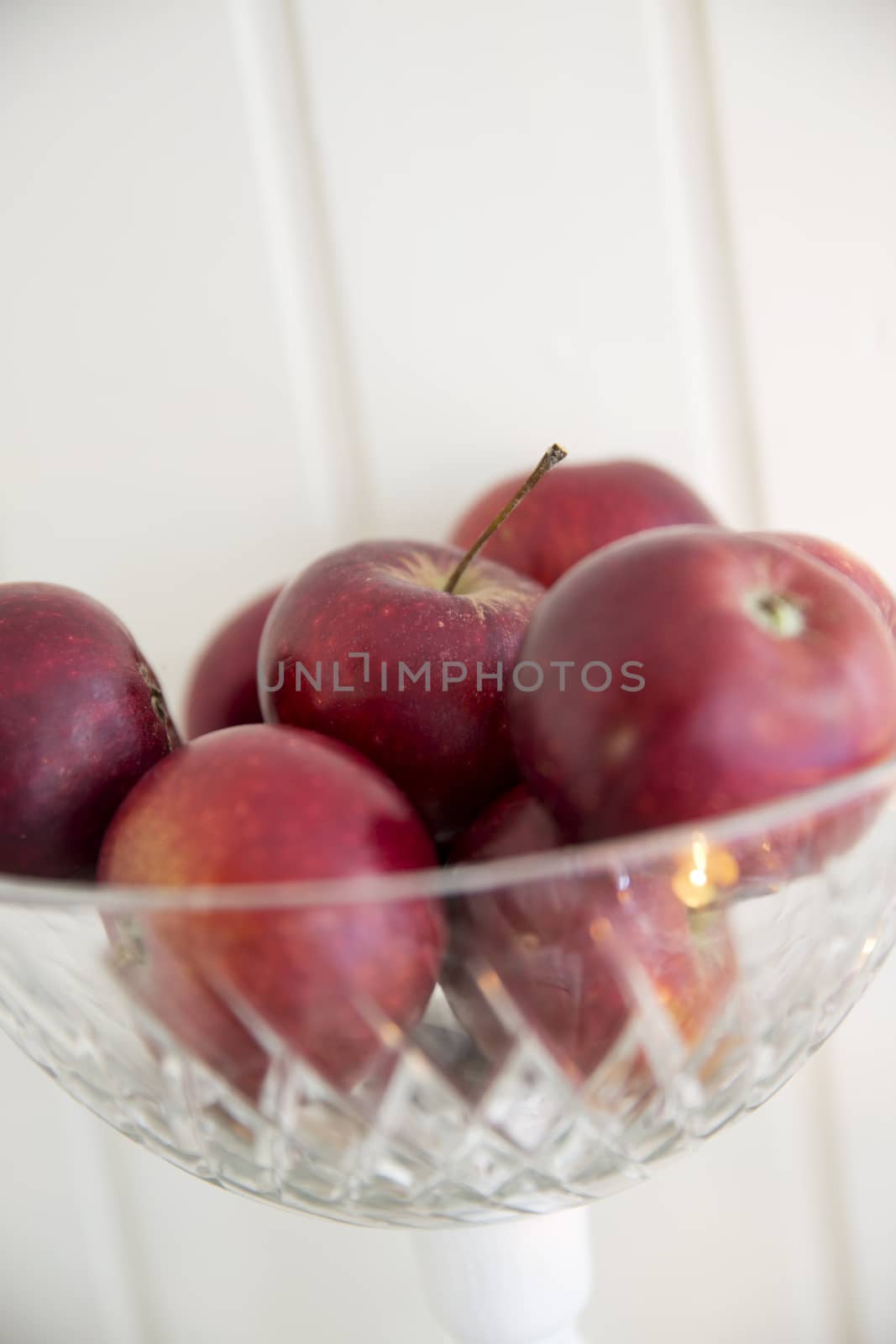 Bucket of Apples close up