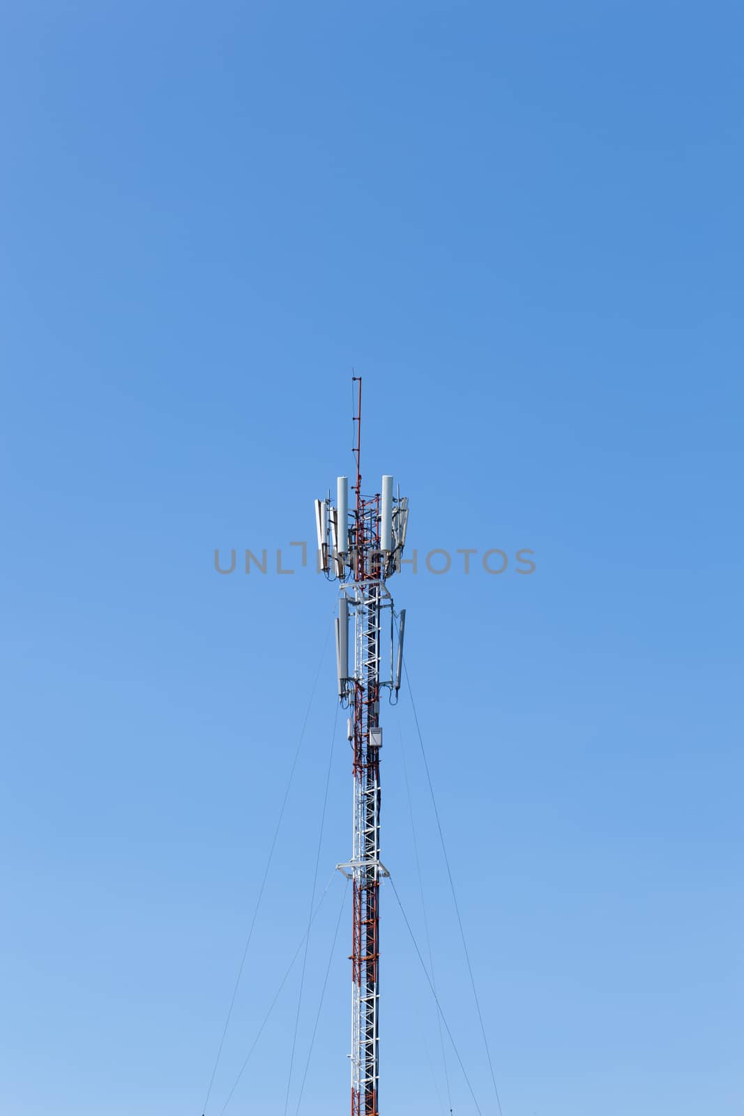 Telecommunications towers. by a454