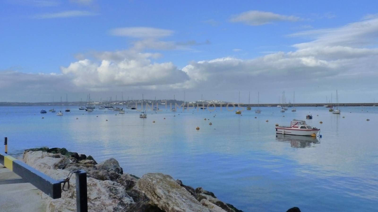 From Brixham harbour Devon UK