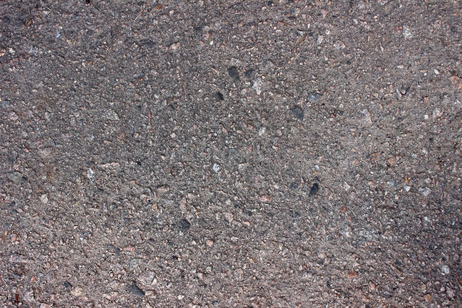 plain gray asphalt for hiking and biking