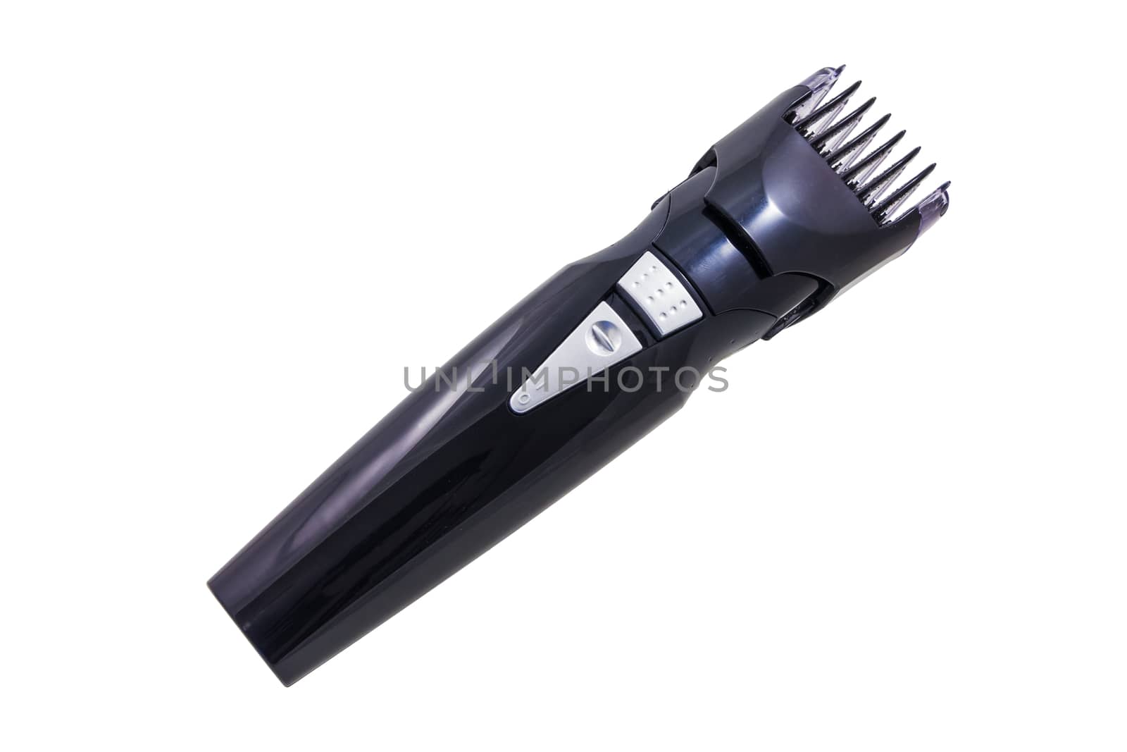 Black hairclipper isolated on white background by huntz