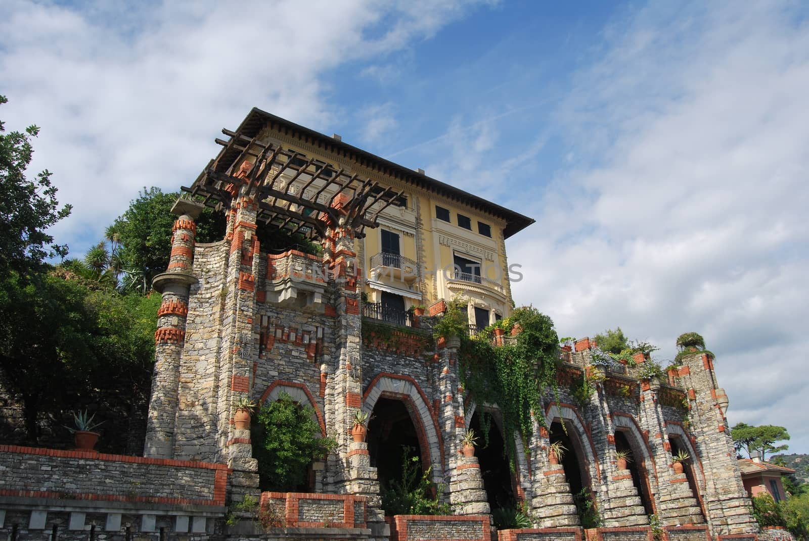 on the way to Portofino, Liguria, Italy