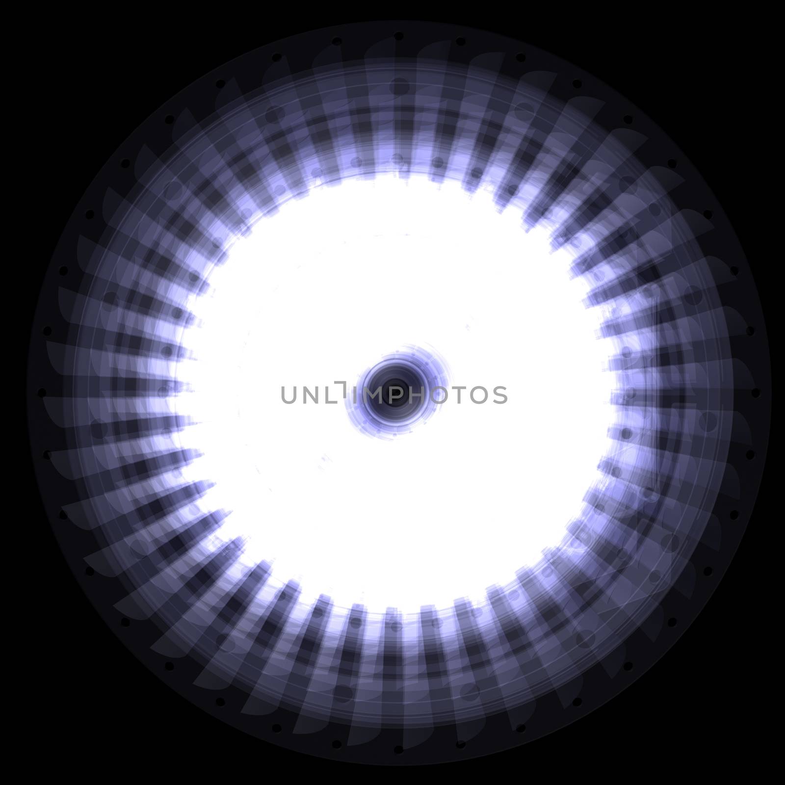 X-ray concept jet engine by cherezoff