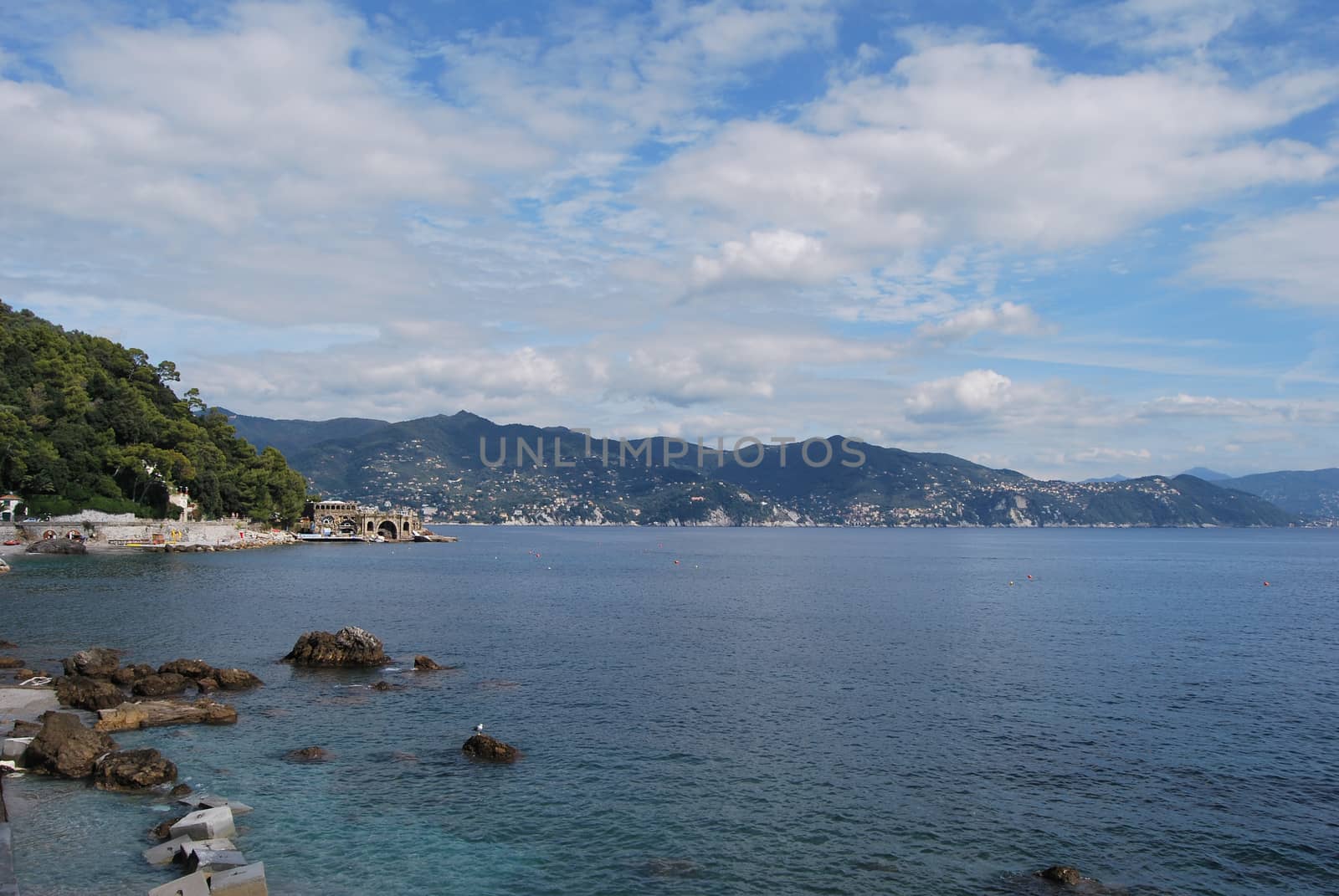 on the way to Portofino, Liguria, Italy