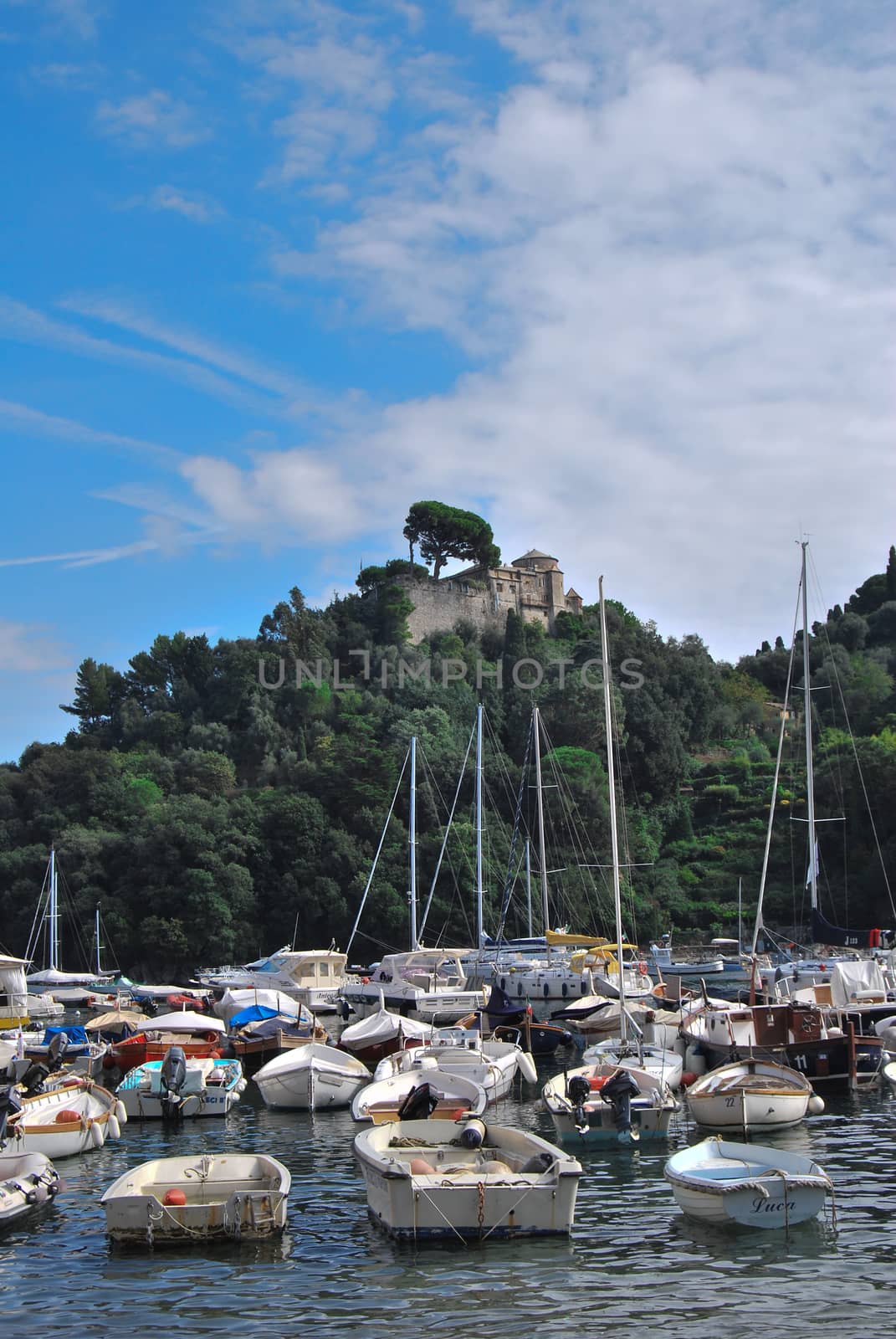 on the way to Portofino, Liguria, Italy