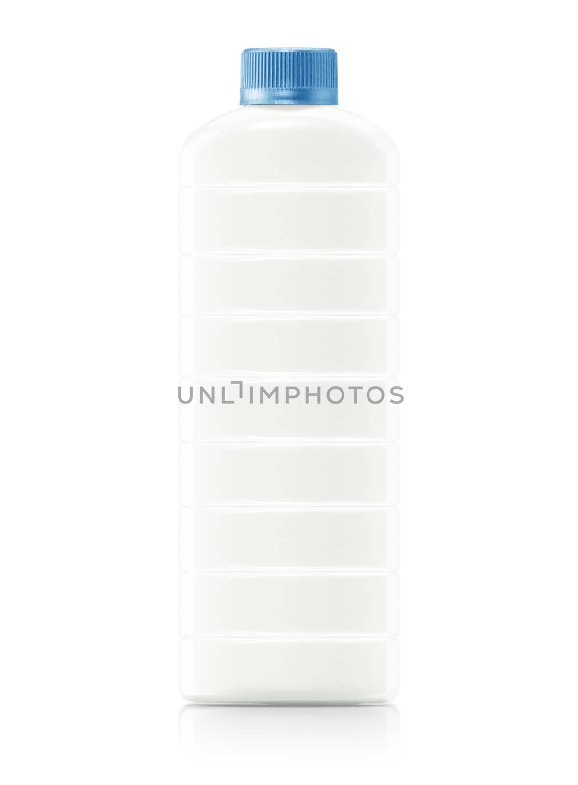 empty water Bottle isolated on white background . (with clipping work path)