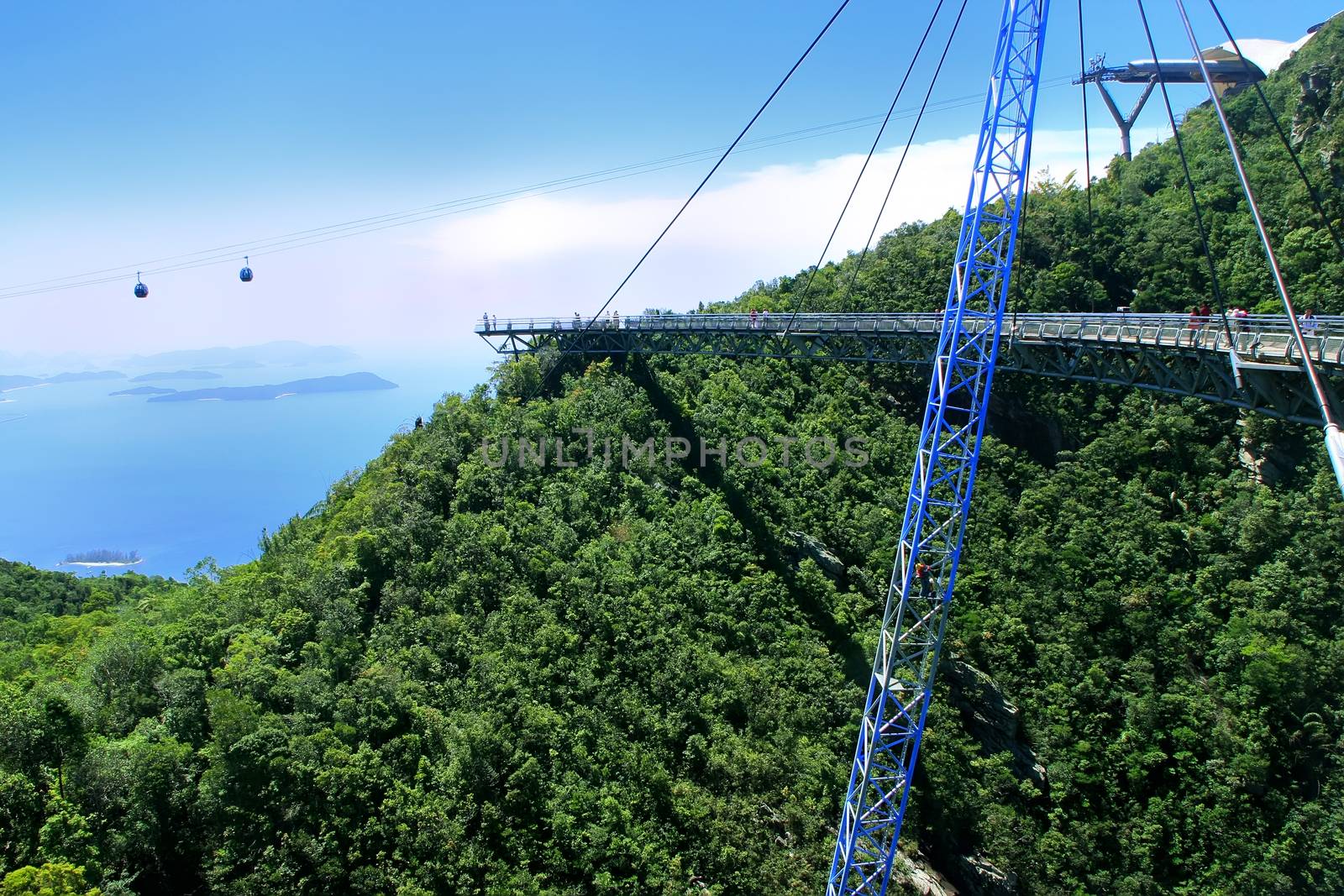 Langkawi Sky Bridge, Langkawi island, Malaysia, Southeast Asia