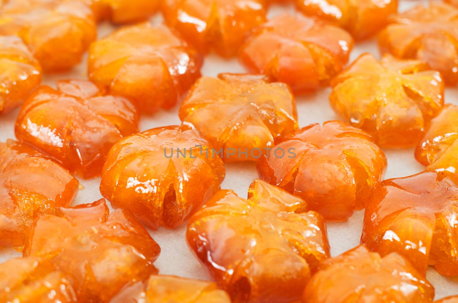 Vietnamese sweetened kumquat, traditional snack during Lunar New Year, Tet