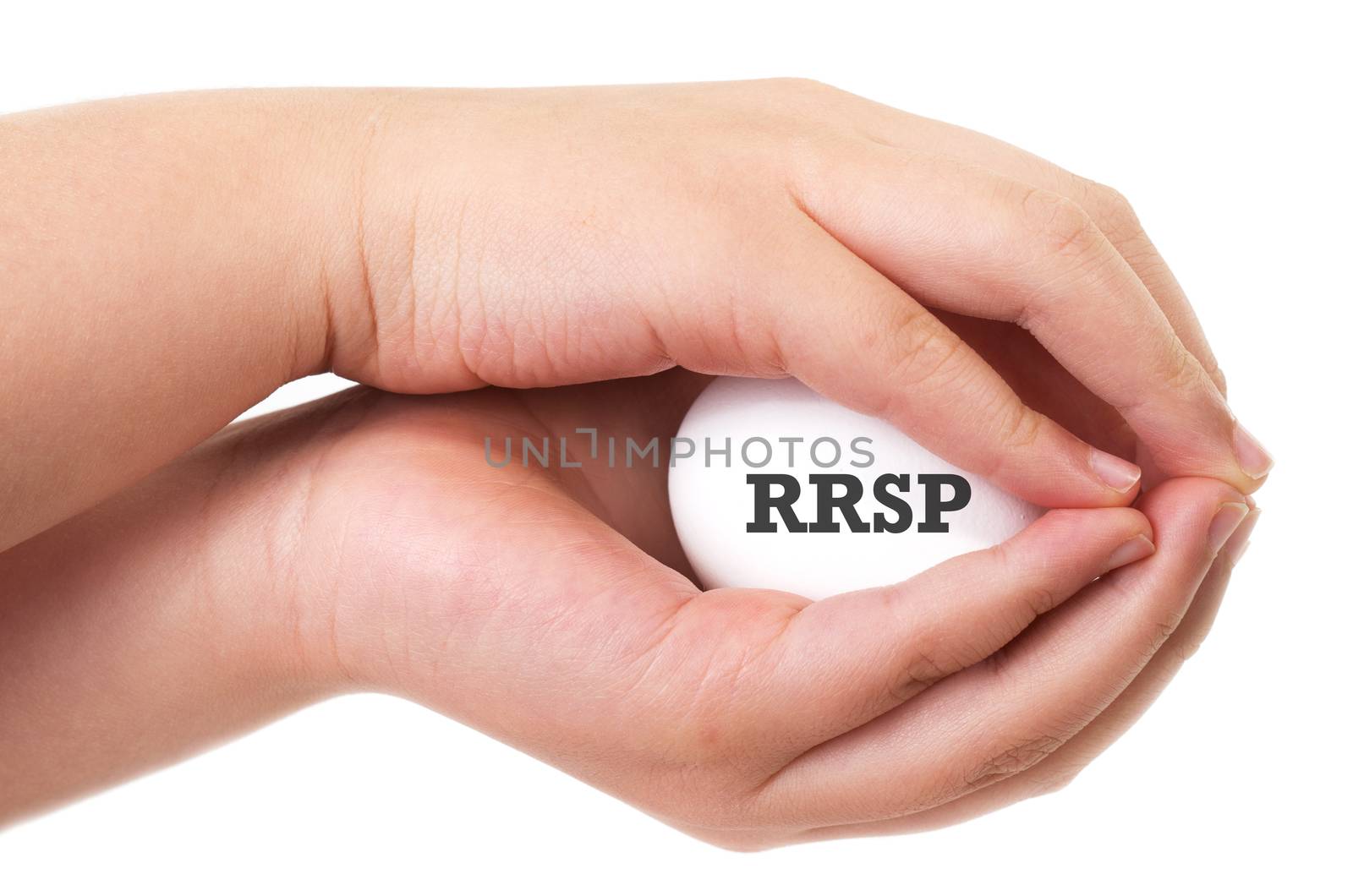 Canadian Registered Retirement Savings Plan concept 