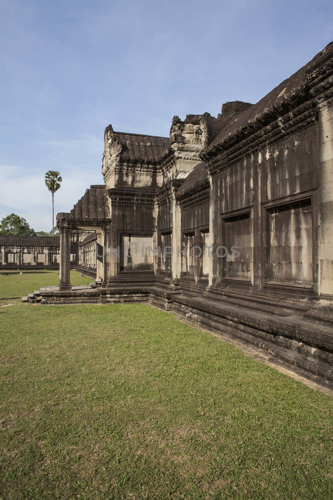 Angkor Wat inside detail. Cambodia