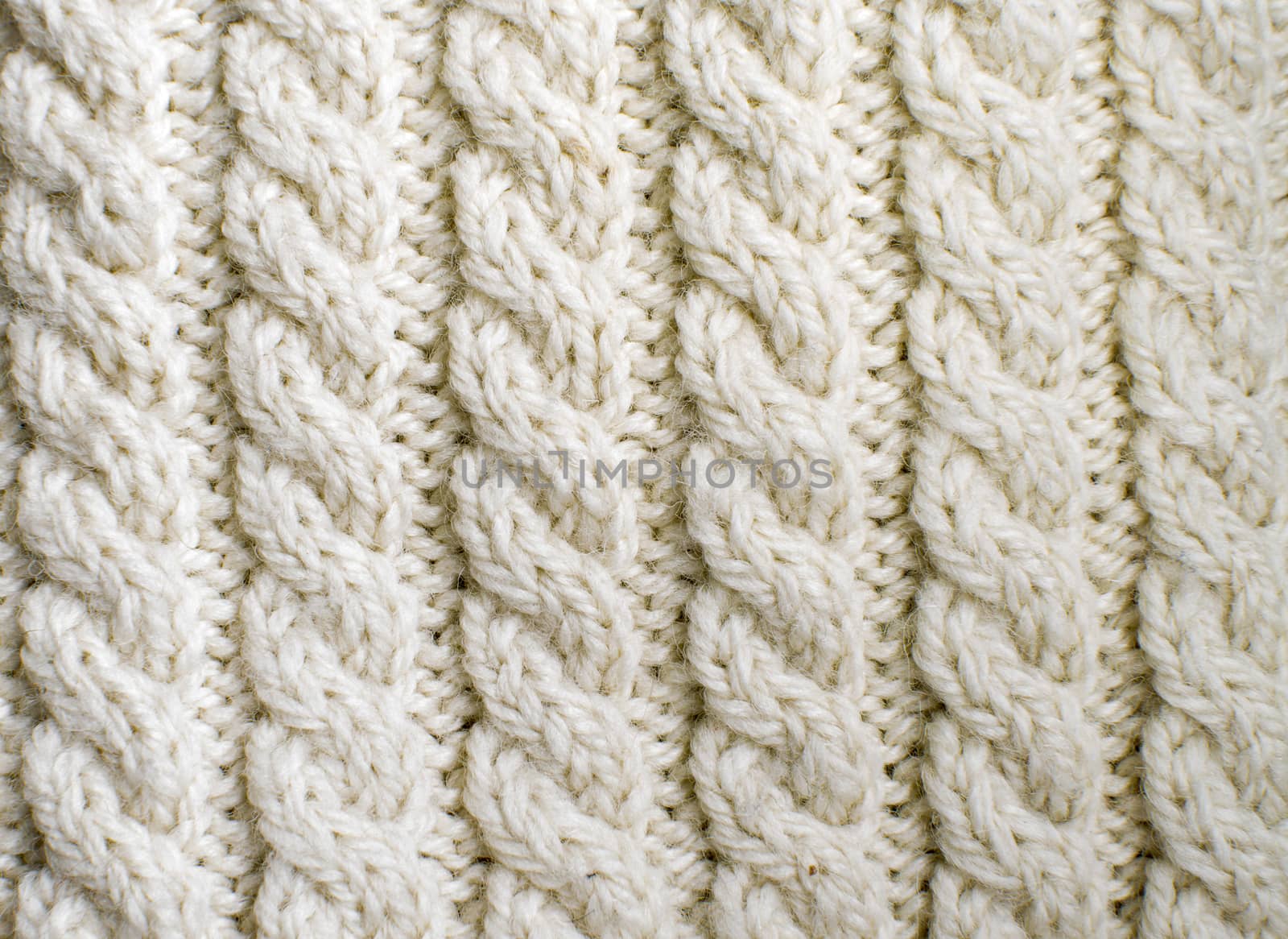 Creamy off-white wool knitwork by ArtesiaWells