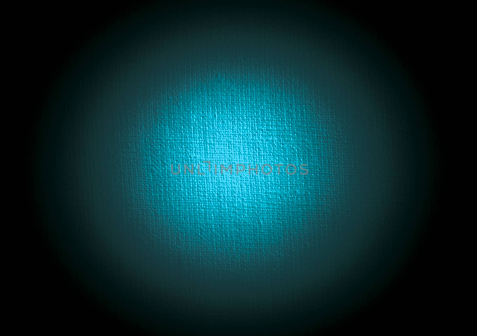 Turquoise colored canvas spot. Turquoise canvas spot for background and copy space.