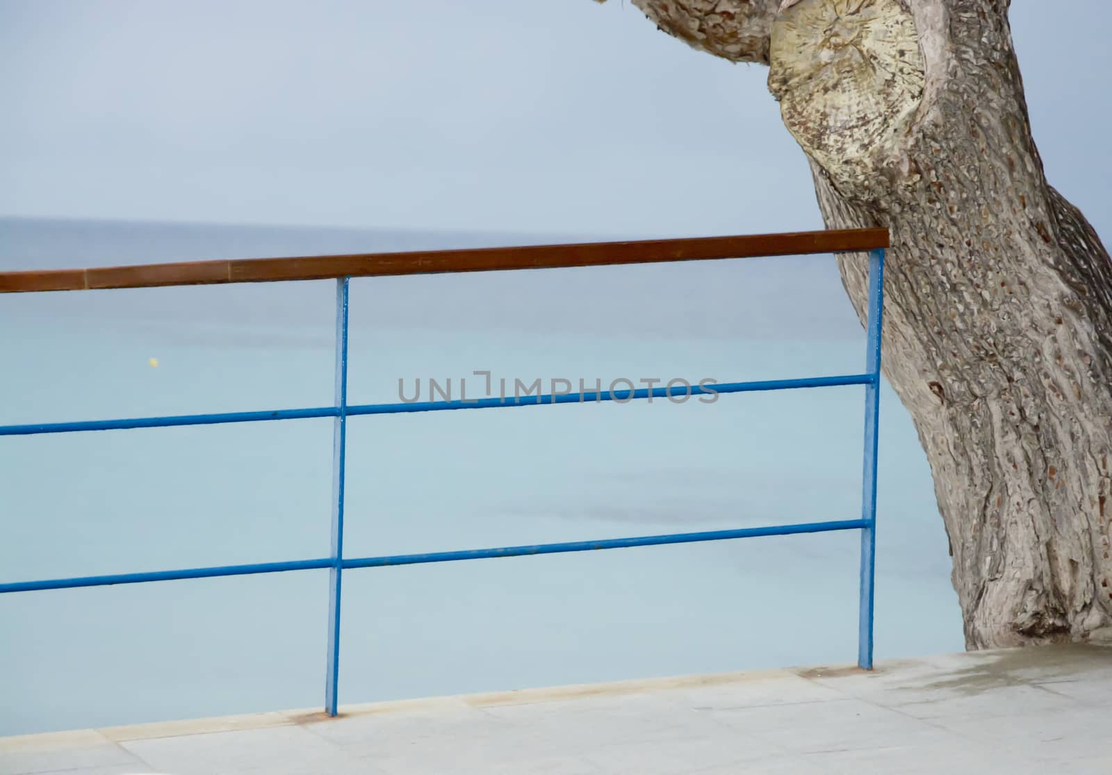 Azure sea blue fence by ArtesiaWells