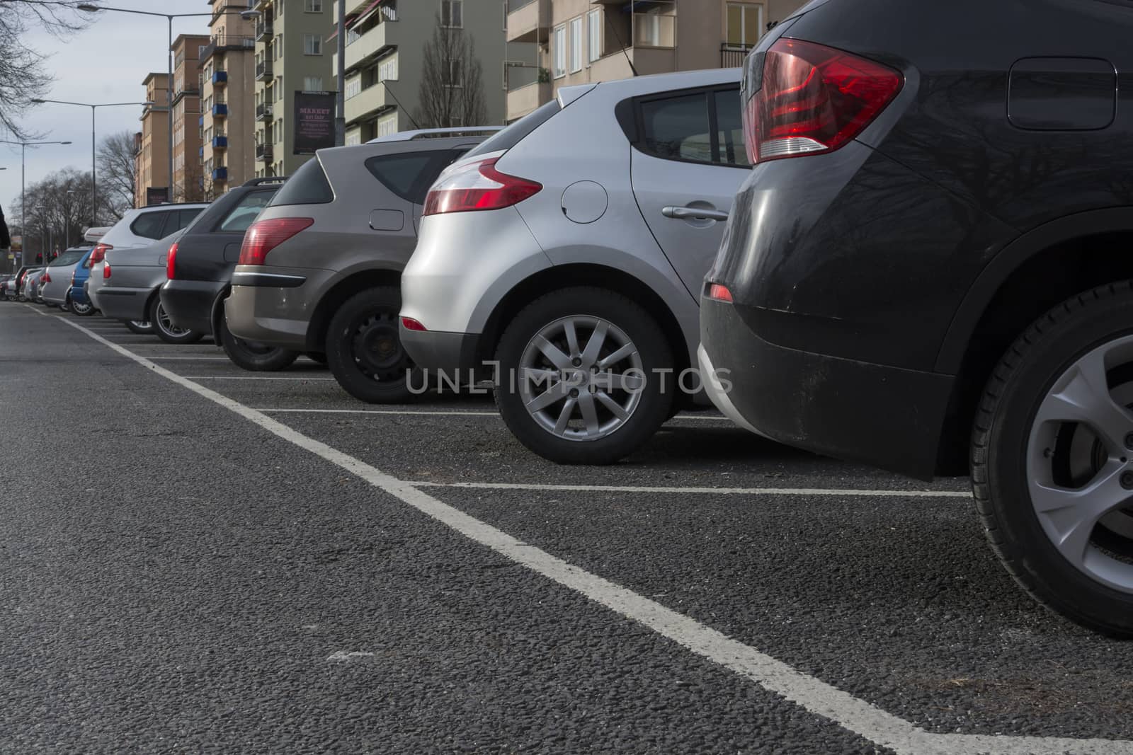 Parked cars. by ArtesiaWells