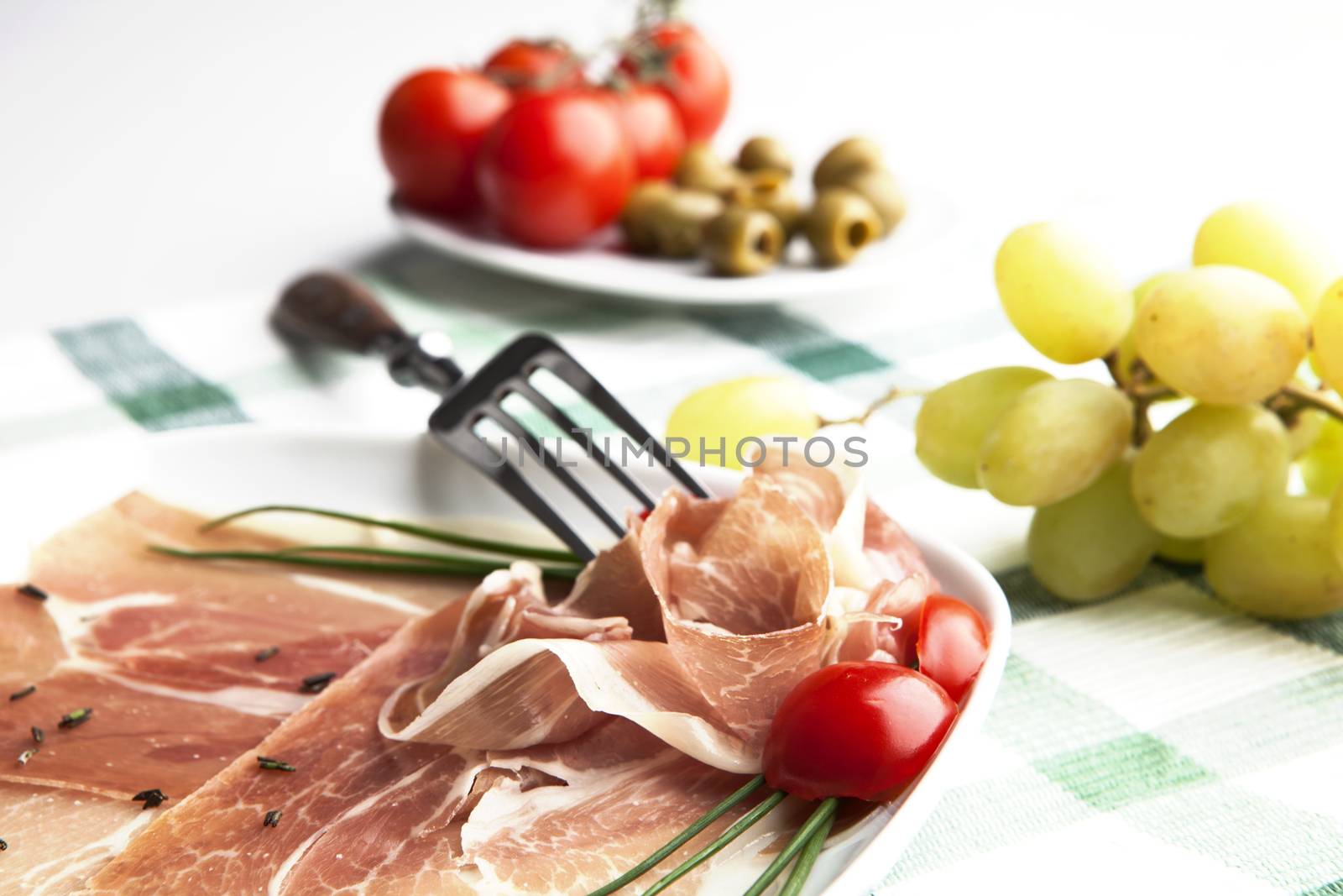 Prosciutto plate by eskymaks