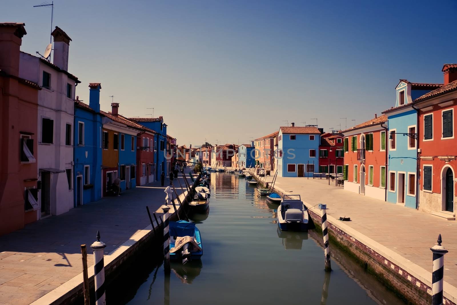 Colorful Houses on Burano, Venice by eskymaks