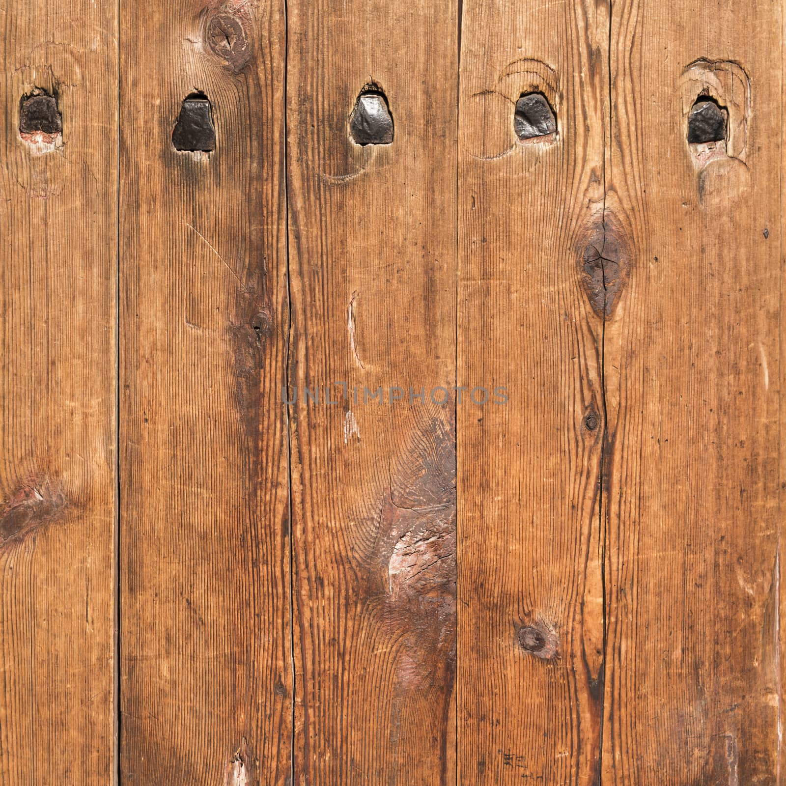 Brown wood plank wall texture background