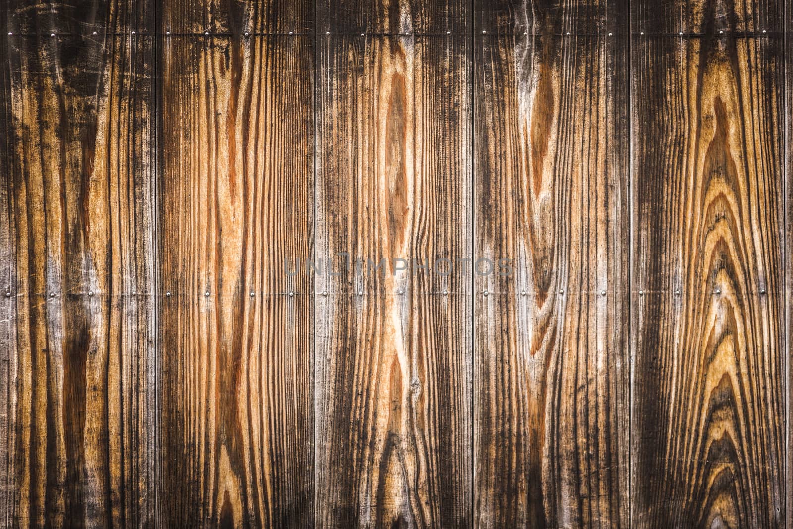 Wood plank background and texture retro version