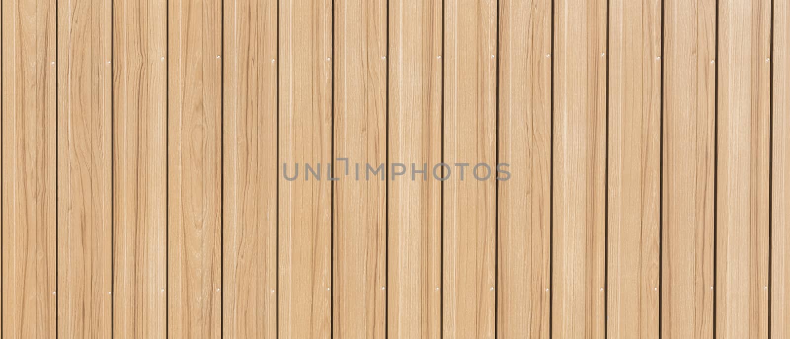 Panorama wood plank background and texture