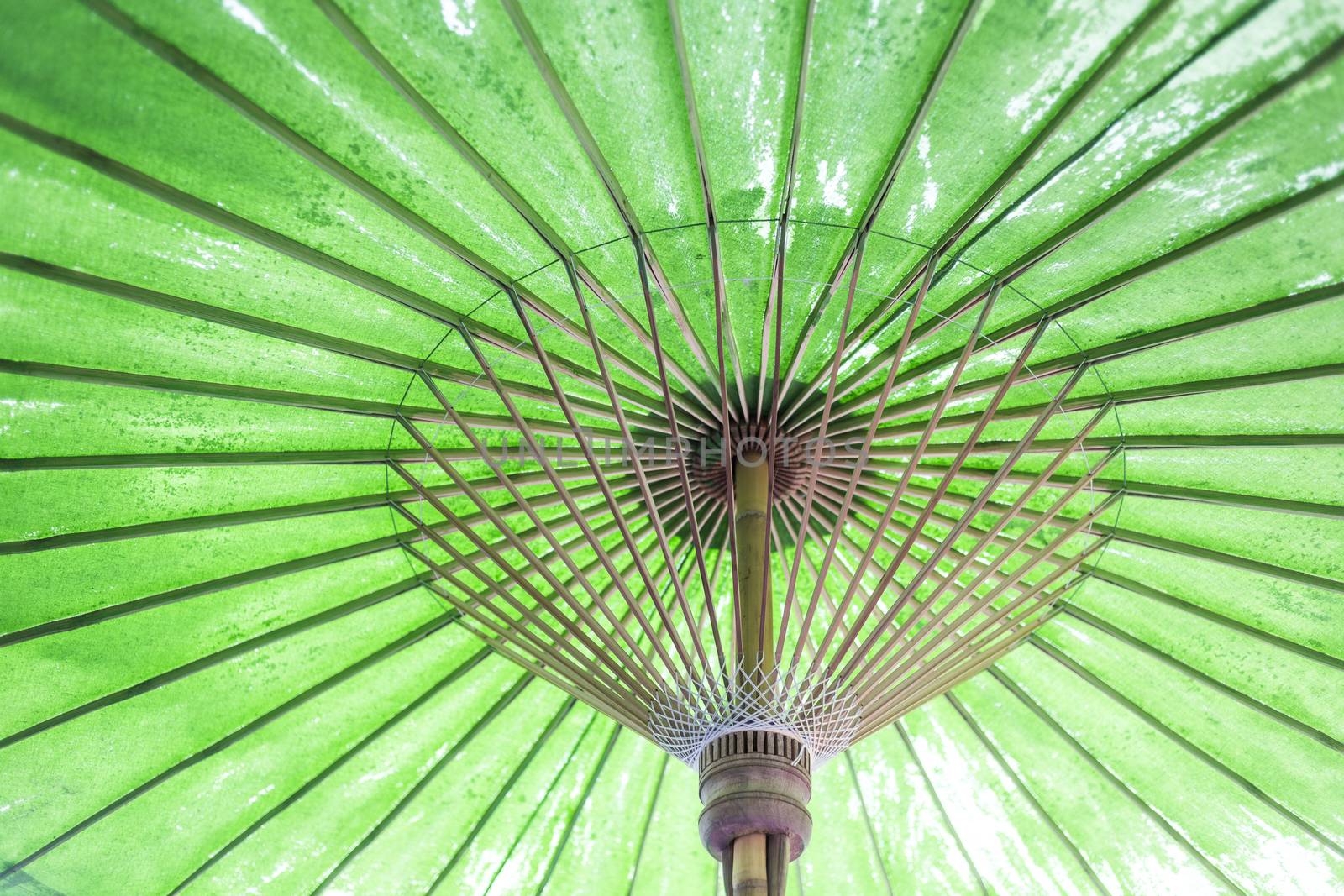 Vintage retro umbrella asian style