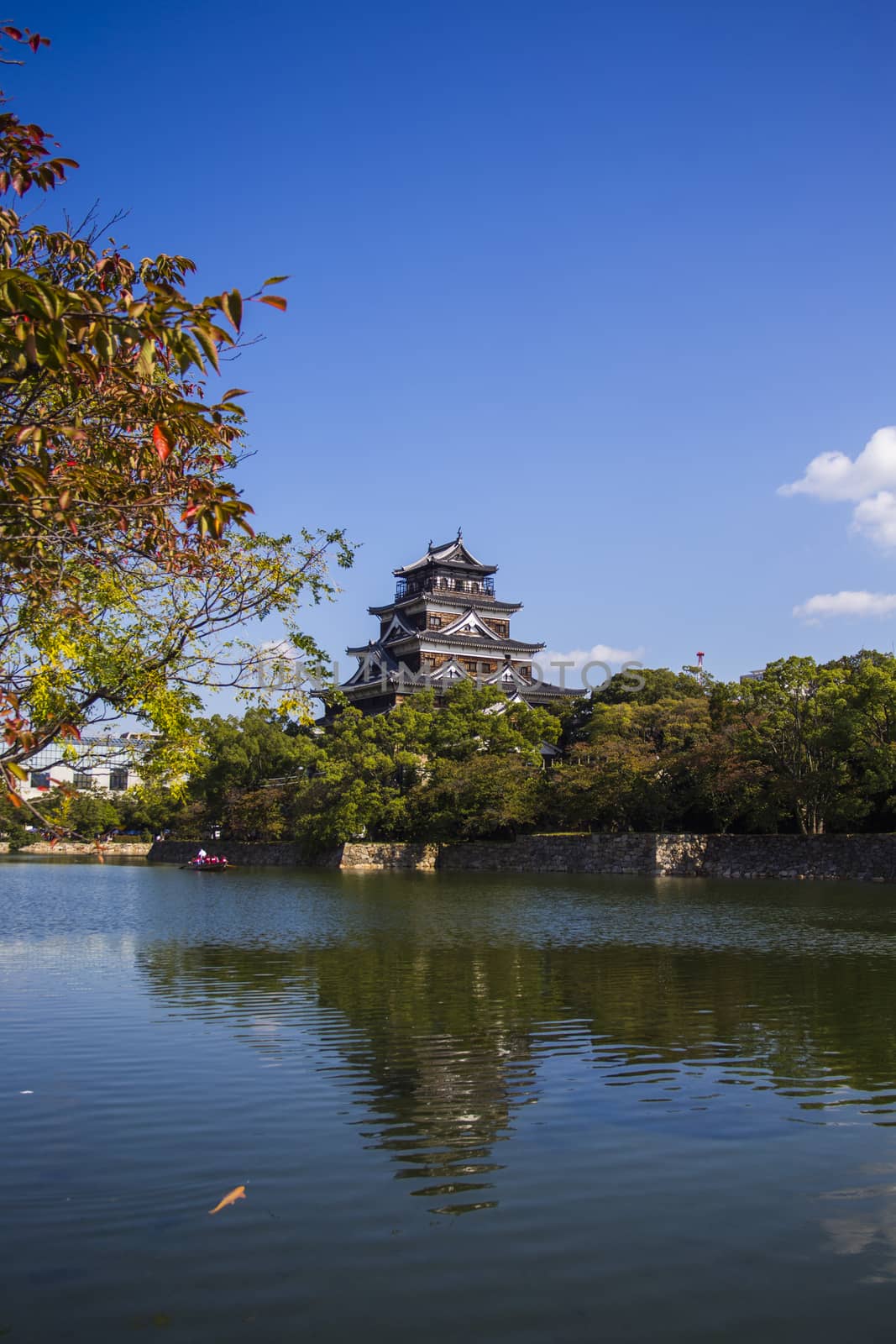 Hiroshima Castle. Japan by 2nix