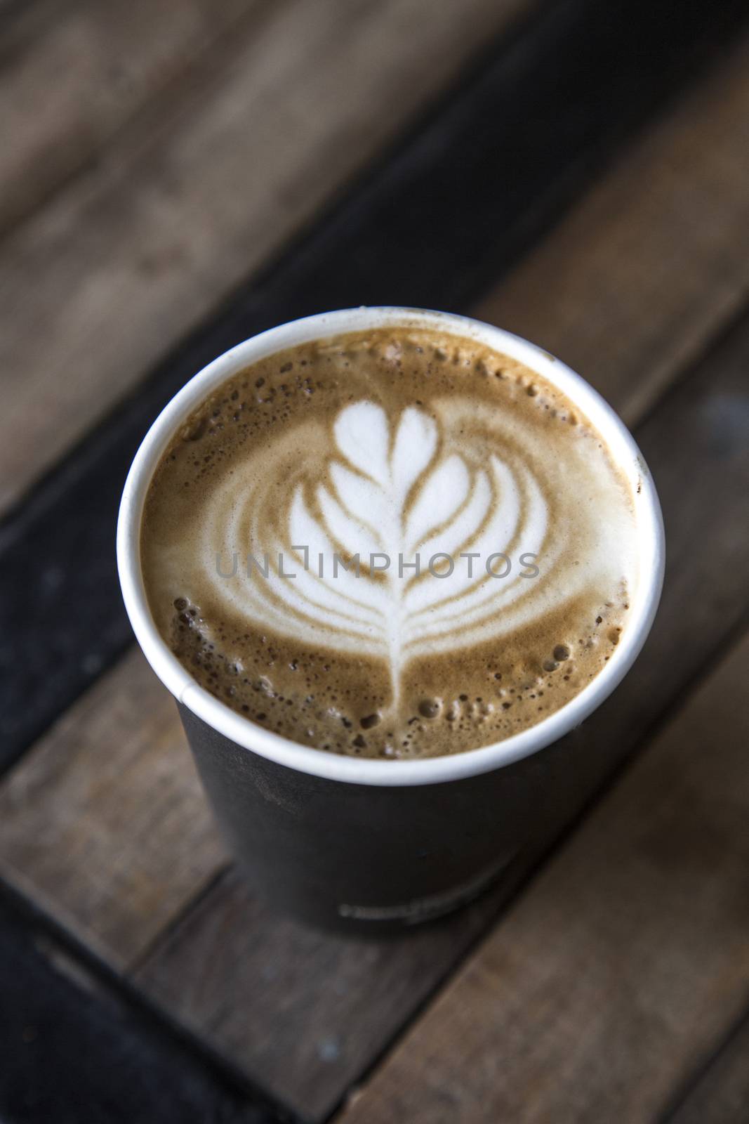 Latte art coffee by 2nix