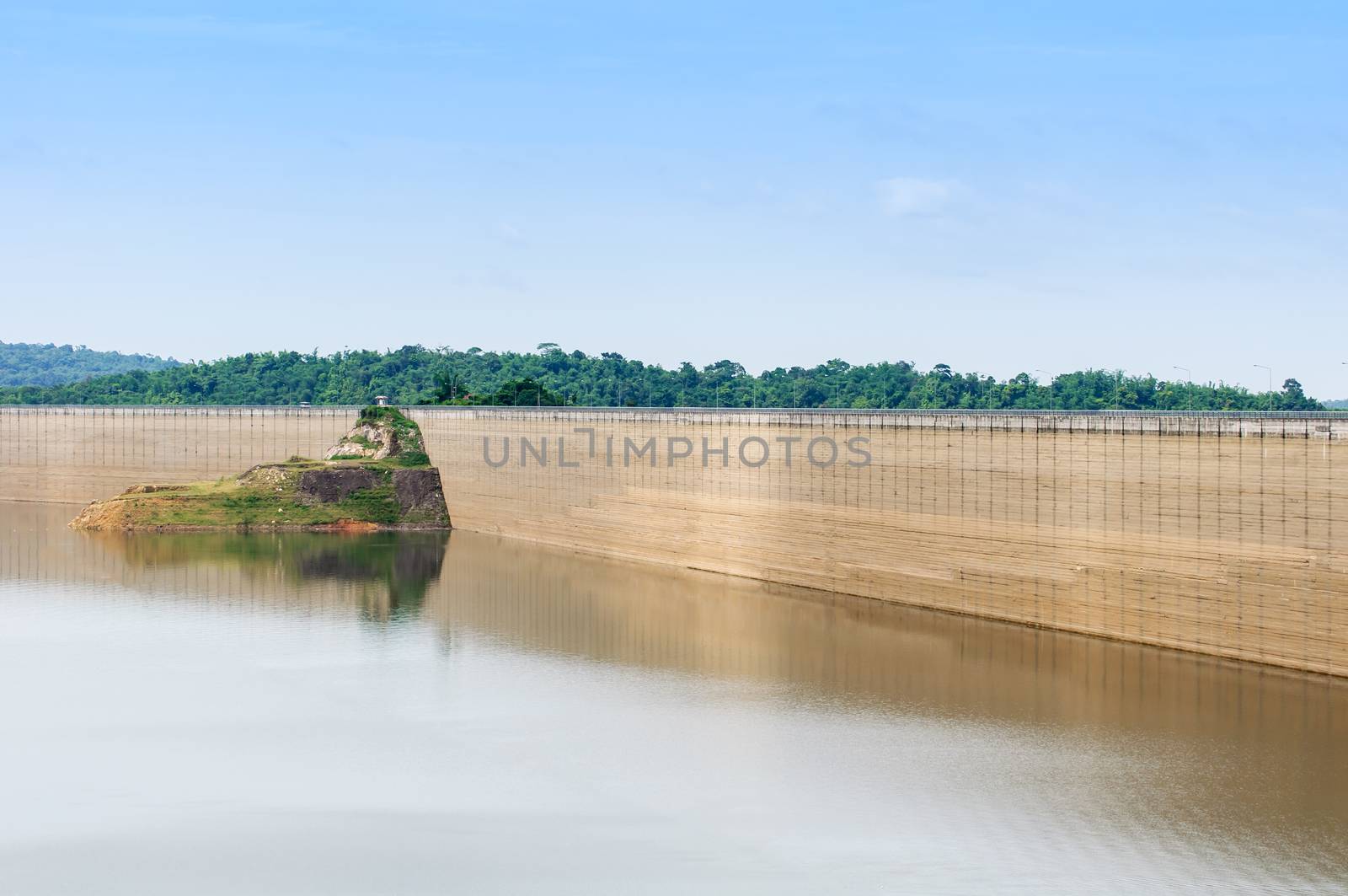 Dam catchment by Sorapop