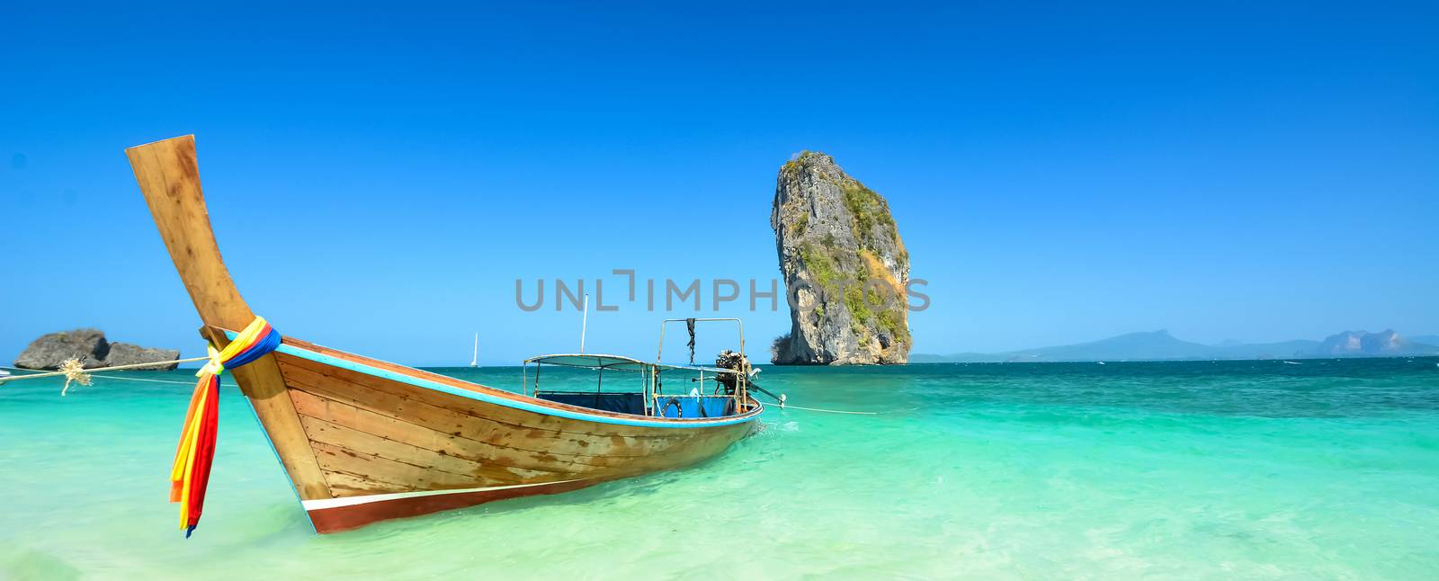 Beach landscape in Thailand