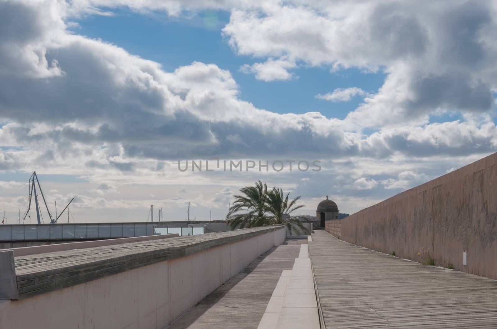 Es Baluard view, Palma de Mallorca, Balearic islands, Spain.