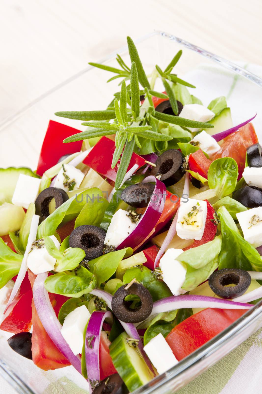 Fresh greek salad. by eskymaks