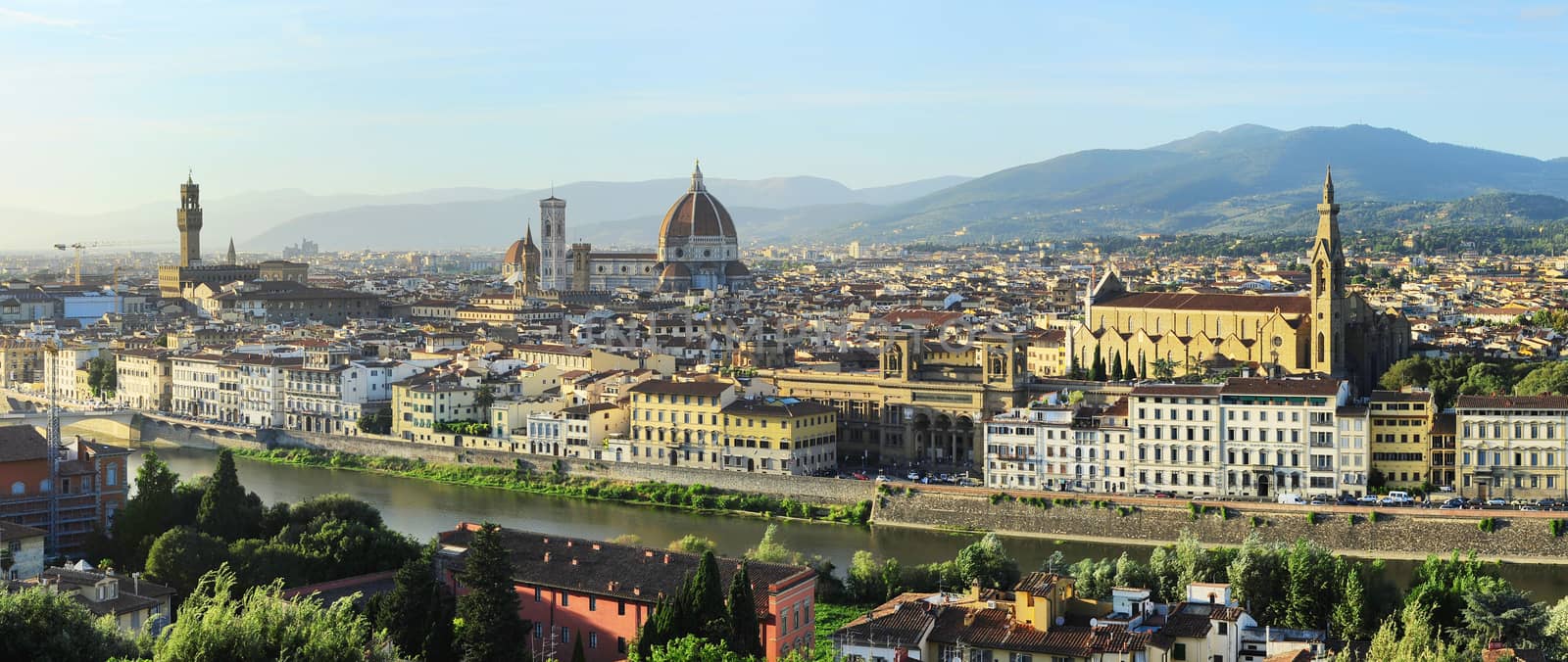 Florence sunset view by joyfull