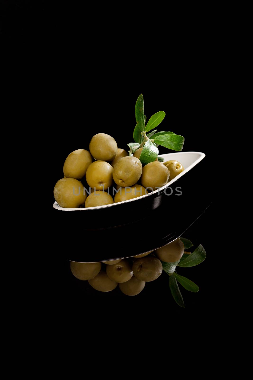 Luxurious olive background. by eskymaks